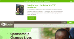Desktop Screenshot of kidsalive.org